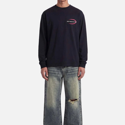 Don't Waste Culture Don't Waste Culture Longsleeve Tavi FW26 Black