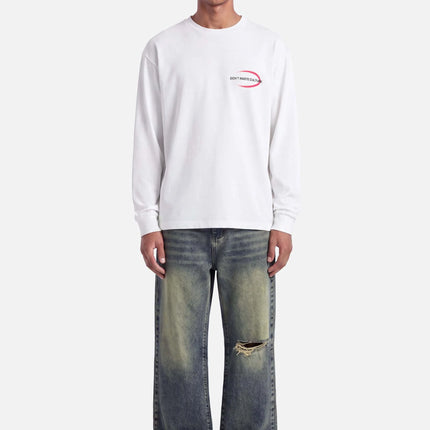 Don't Waste Culture Don't Waste Culture Longsleeve Tavi FW26 White