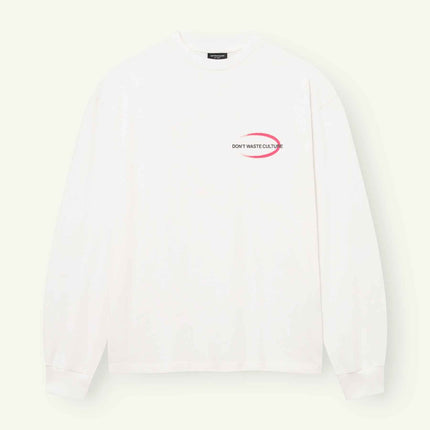 Don't Waste Culture Don't Waste Culture Longsleeve Tavi FW26 White