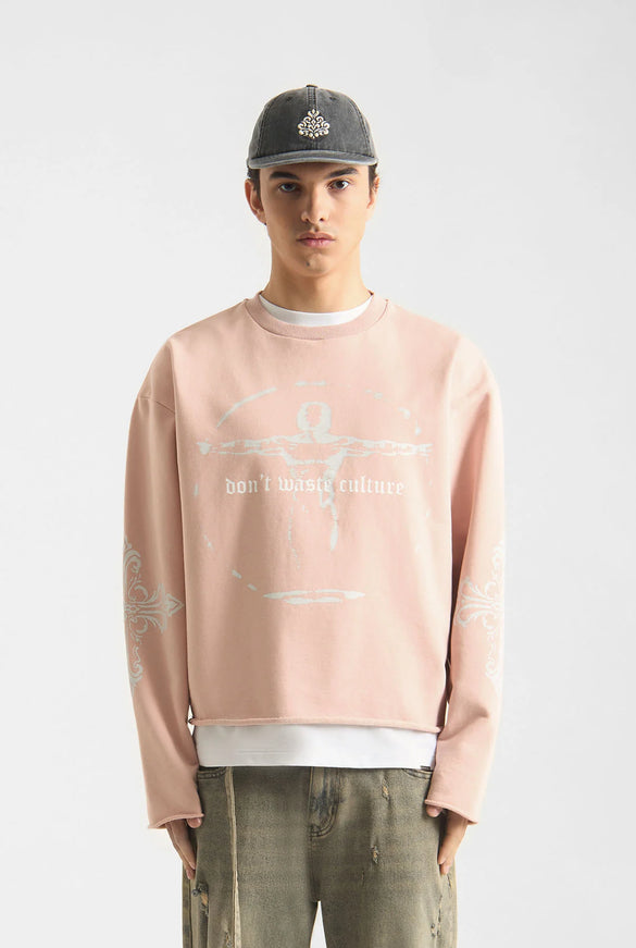 Don't Waste Culture Don't Waste Culture Longsleeve Xavira SS26 Old Pink