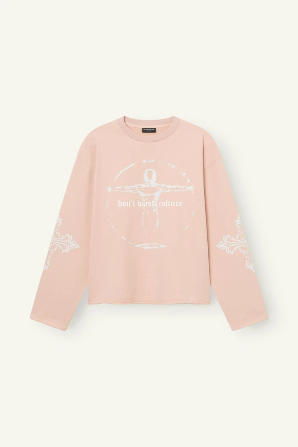 Don't Waste Culture Don't Waste Culture Longsleeve Xavira SS26 Old Pink