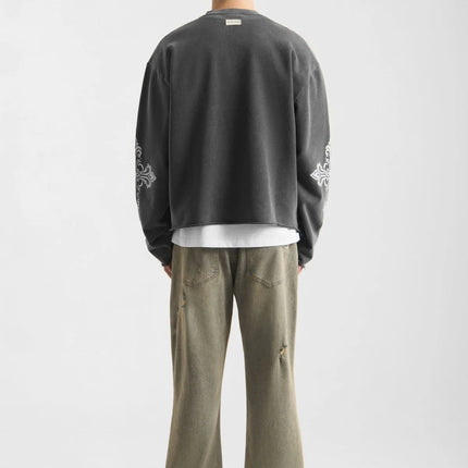 Don't Waste Culture Don't Waste Culture Longsleeve Xavira SS26 Washed Black