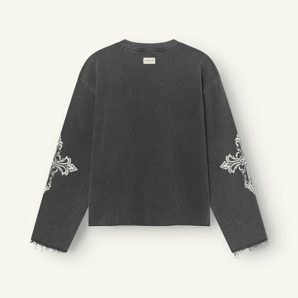 Don't Waste Culture Don't Waste Culture Longsleeve Xavira SS26 Washed Black