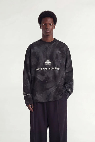 Don't Waste Culture Don't Waste Culture Longsleeve Zada SS26 Black