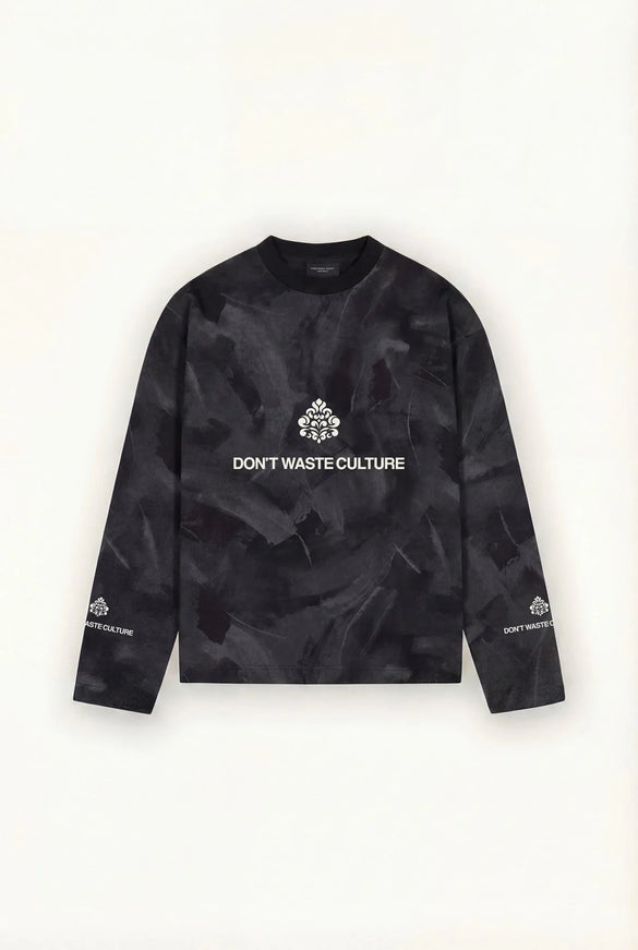 Don't Waste Culture Don't Waste Culture Longsleeve Zada SS26 Black