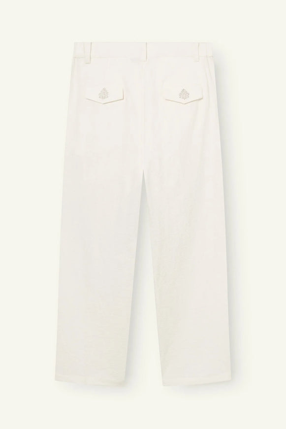 Don't Waste Culture Don't Waste Culture Pants Alurette SS26 White