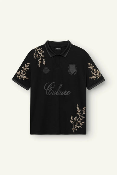Don't Waste Culture Don't Waste Culture Polo Jersey Momohana SS26 Black