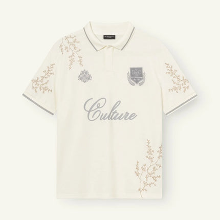 Don't Waste Culture Don't Waste Culture Polo Jersey Momohana SS26 Cream