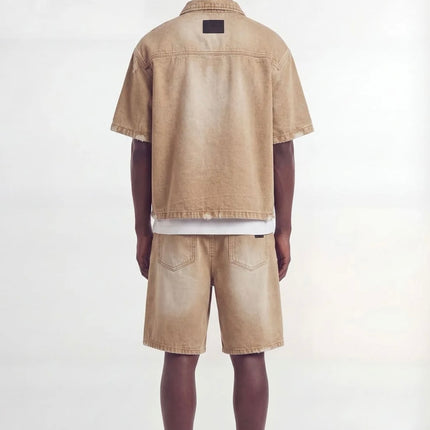 Don't Waste Culture Don't Waste Culture Shorts Florayne SS26 Brown