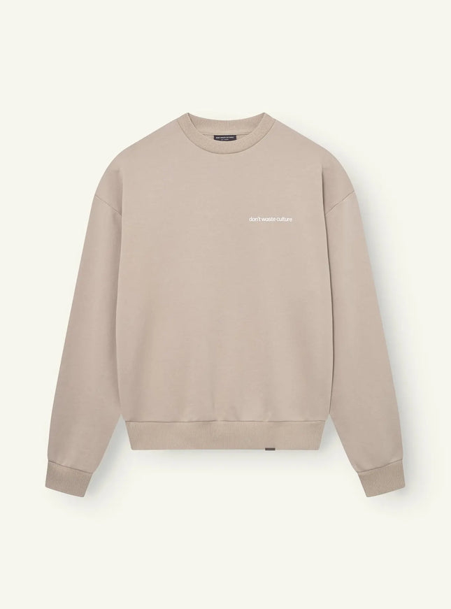 Don't Waste Culture Don't Waste Culture Sweater Matt NOOS Taupe