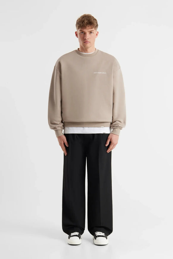 Don't Waste Culture Don't Waste Culture Sweater Matt NOOS Taupe