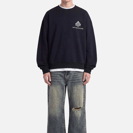 Don't Waste Culture Don't Waste Culture Sweater Yero FW26 Black