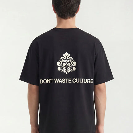 Don't Waste Culture Don't Waste Culture T-Shirt Azemari FW26 Black