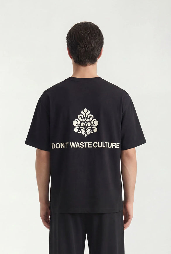 Don't Waste Culture Don't Waste Culture T-Shirt Azemari FW26 Black