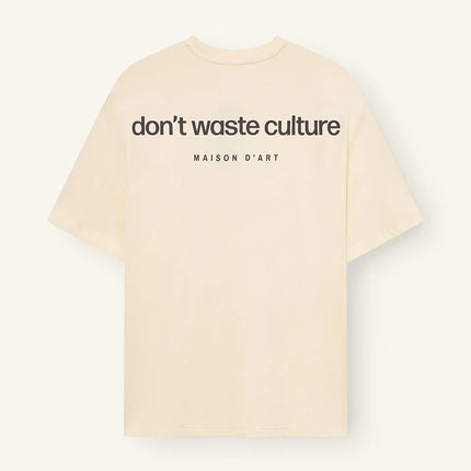 Don't Waste Culture Don't Waste Culture T-Shirt Cleo NOOS Beige