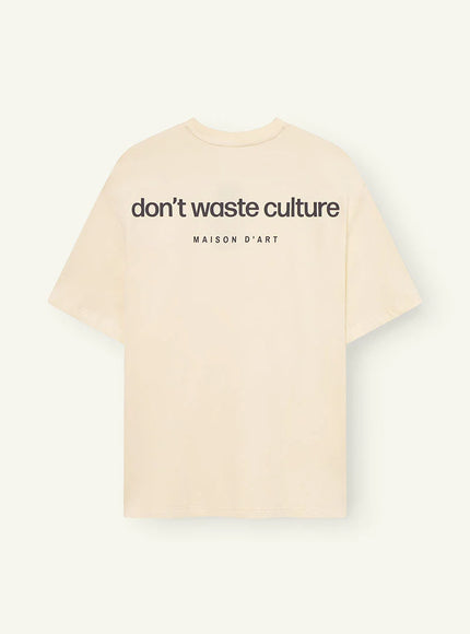 Don't Waste Culture Don't Waste Culture T-Shirt Cleo NOOS Beige