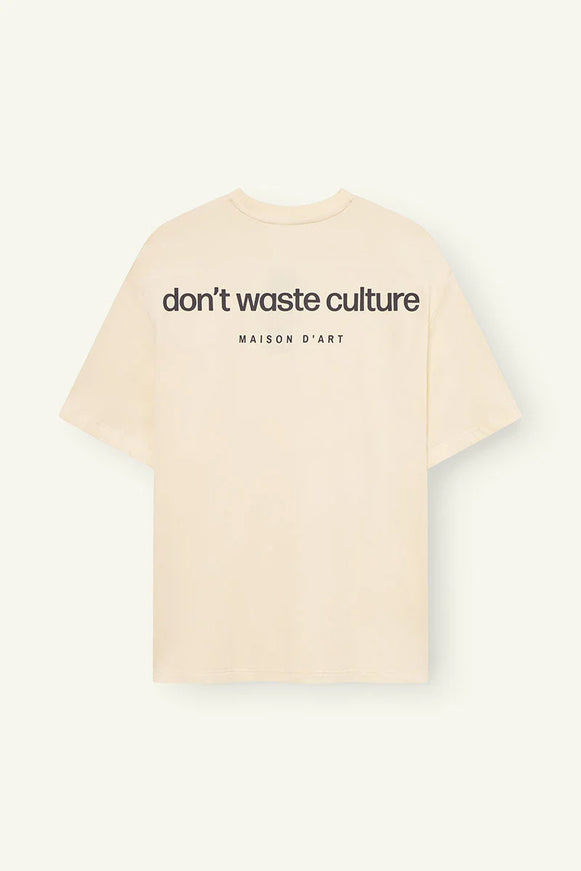 Don't Waste Culture Don't Waste Culture T-Shirt Cleo NOOS Beige