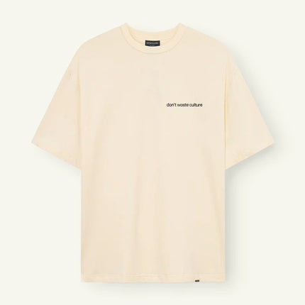 Don't Waste Culture Don't Waste Culture T-Shirt Cleo NOOS Beige