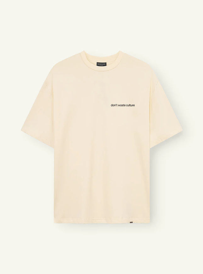 Don't Waste Culture Don't Waste Culture T-Shirt Cleo NOOS Beige