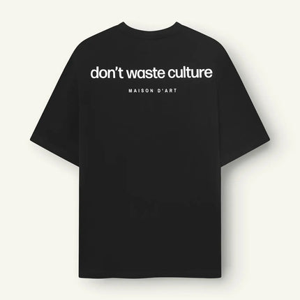 Don't Waste Culture Don't Waste Culture T-Shirt Cleo NOOS Black/White