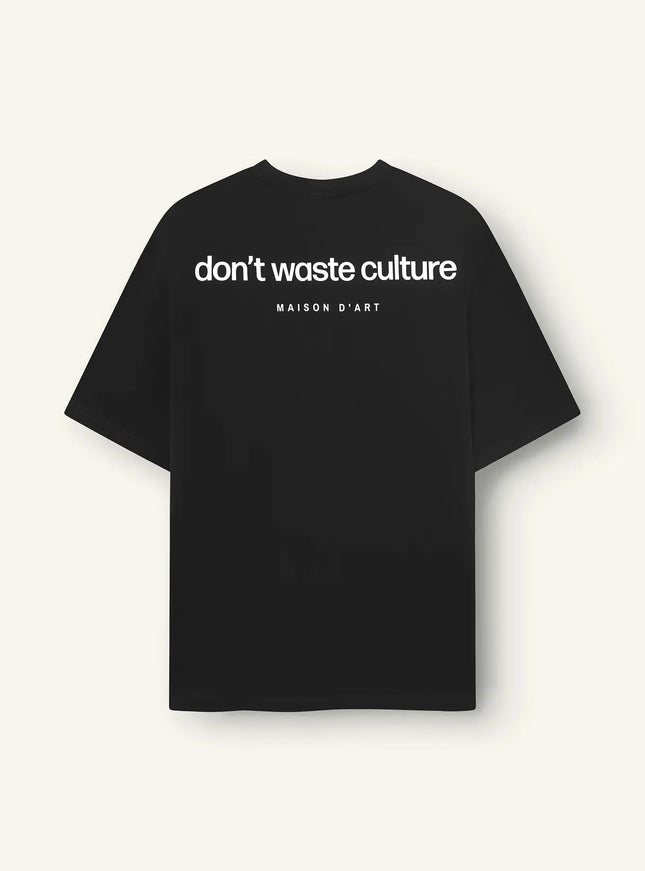 Don't Waste Culture Don't Waste Culture T-Shirt Cleo NOOS Black/White