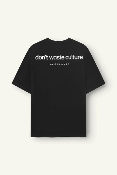 Don't Waste Culture Don't Waste Culture T-Shirt Cleo NOOS Black/White