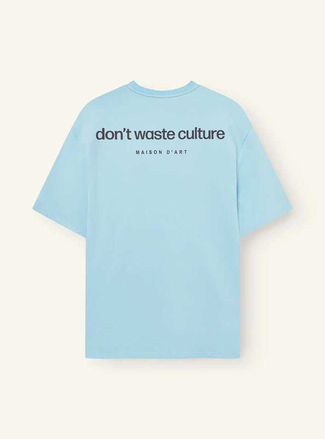 Don't Waste Culture Don't Waste Culture T-Shirt Cleo NOOS Light Blue