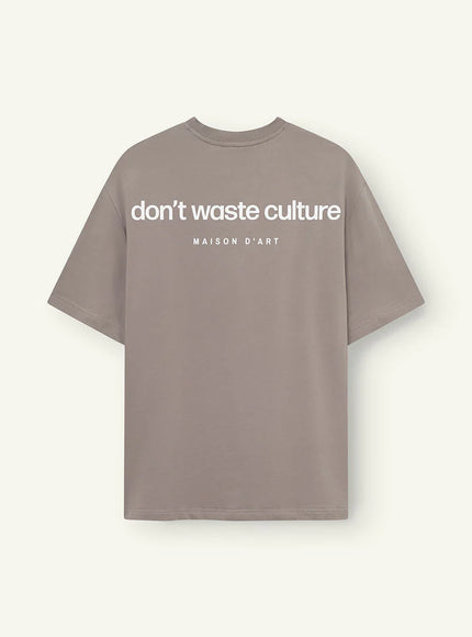 Don't Waste Culture Don't Waste Culture T-Shirt Cleo NOOS Warm Grey