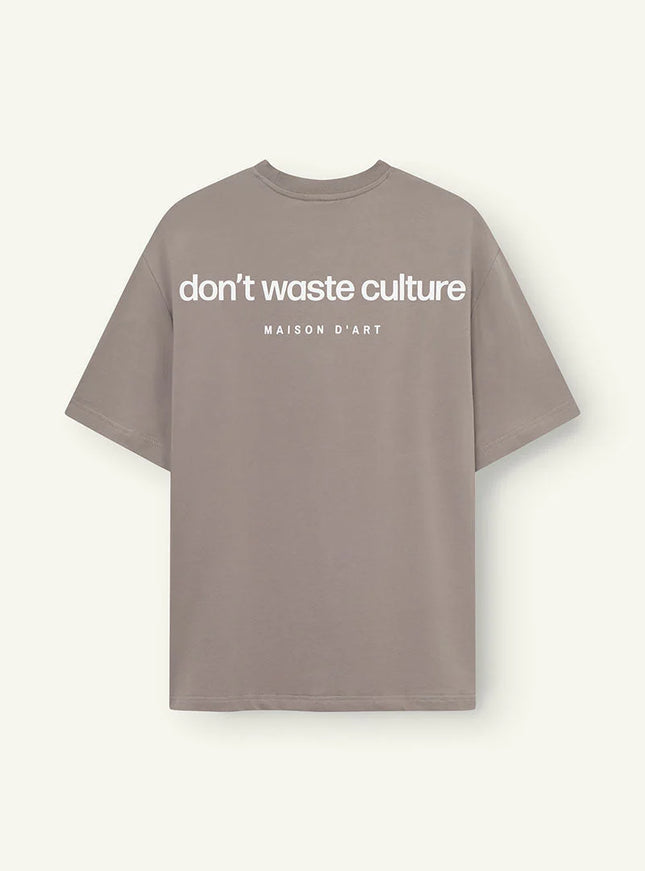 Don't Waste Culture Don't Waste Culture T-Shirt Cleo NOOS Warm Grey