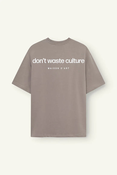 Don't Waste Culture Don't Waste Culture T-Shirt Cleo NOOS Warm Grey