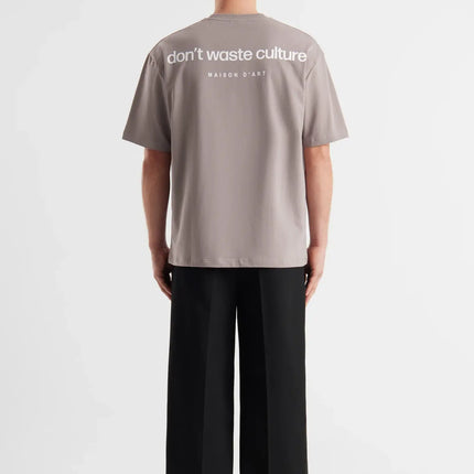 Don't Waste Culture Don't Waste Culture T-Shirt Cleo NOOS Warm Grey