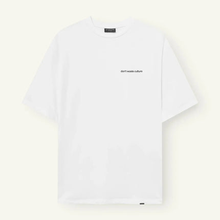 Don't Waste Culture Don't Waste Culture T-Shirt Cleo NOOS White
