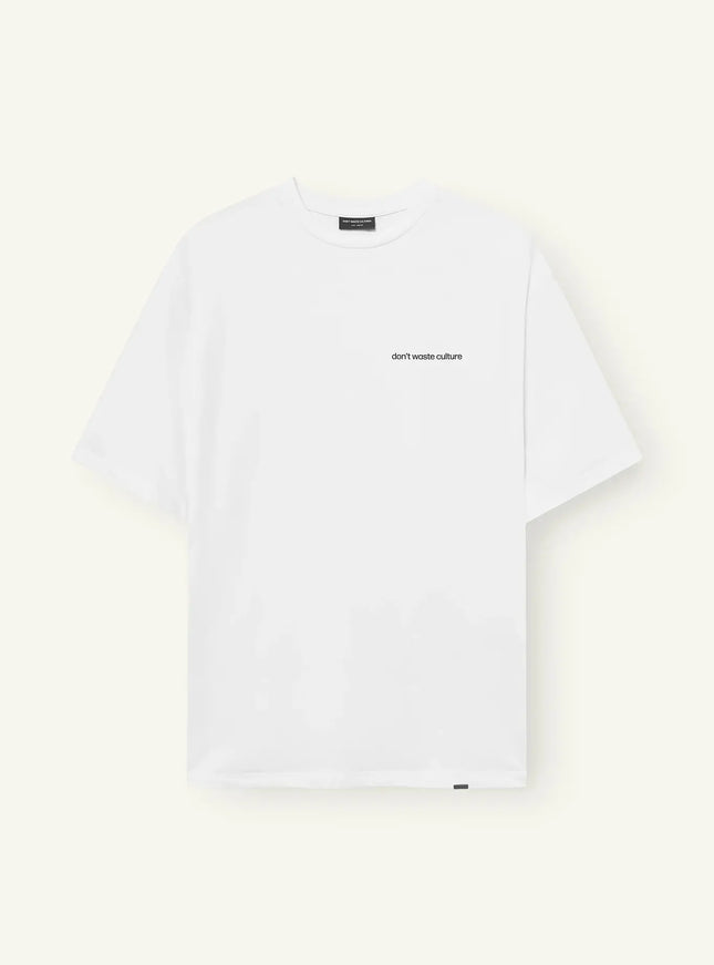 Don't Waste Culture Don't Waste Culture T-Shirt Cleo NOOS White