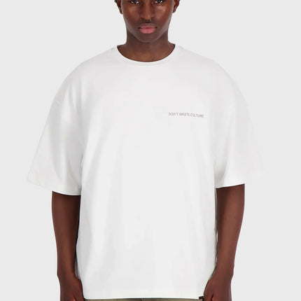Don't Waste Culture Don't Waste Culture T-Shirt Javari FW25 Off White