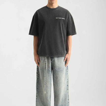 Don't Waste Culture Don't Waste Culture T-Shirt Olivinne SS26 Faded Black