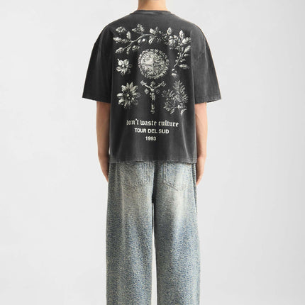 Don't Waste Culture Don't Waste Culture T-Shirt Olivinne SS26 Faded Black