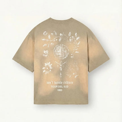 Don't Waste Culture Don't Waste Culture T-Shirt Olivinne SS26 Faded Olive