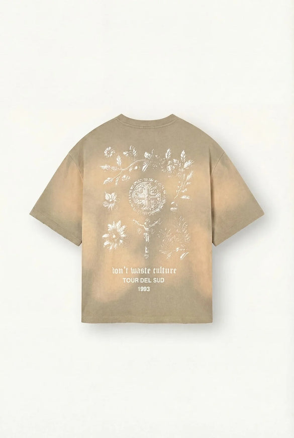 Don't Waste Culture Don't Waste Culture T-Shirt Olivinne SS26 Faded Olive