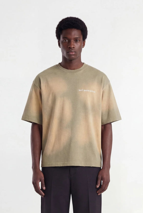 Don't Waste Culture Don't Waste Culture T-Shirt Olivinne SS26 Faded Olive
