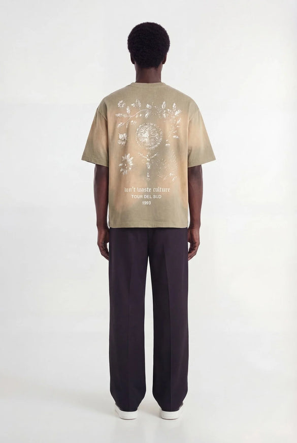 Don't Waste Culture Don't Waste Culture T-Shirt Olivinne SS26 Faded Olive