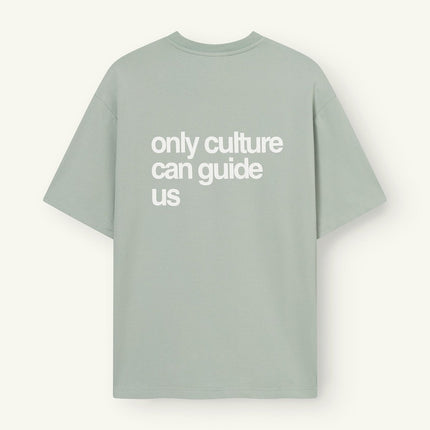 Don't Waste Culture Don't Waste Culture T-Shirt Oshimi SS26 Turquoise