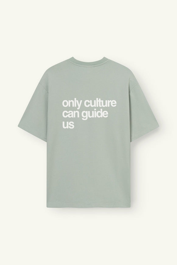 Don't Waste Culture Don't Waste Culture T-Shirt Oshimi SS26 Turquoise