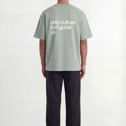 Don't Waste Culture Don't Waste Culture T-Shirt Oshimi SS26 Turquoise