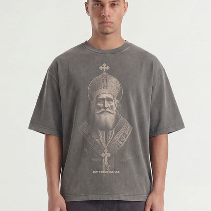 Don't Waste Culture Don't Waste Culture T-Shirt Tenriko SS26 Washed Black