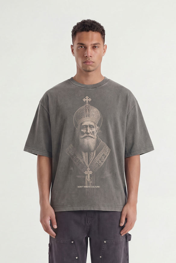 Don't Waste Culture Don't Waste Culture T-Shirt Tenriko SS26 Washed Black