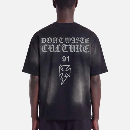 Don't Waste Culture Don't Waste Culture T-Shirt Thunder FW26 Faded Black