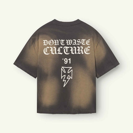 Don't Waste Culture Don't Waste Culture T-Shirt Thunder FW26 Faded Grey