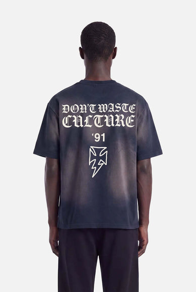 Don't Waste Culture Don't Waste Culture T-Shirt Thunder FW26 Faded Navy