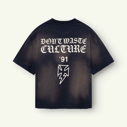 Don't Waste Culture Don't Waste Culture T-Shirt Thunder FW26 Faded Navy