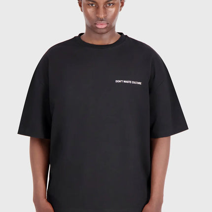 Don't Waste Culture Don't Waste Culture T-Shirt Zalira FW25 Black